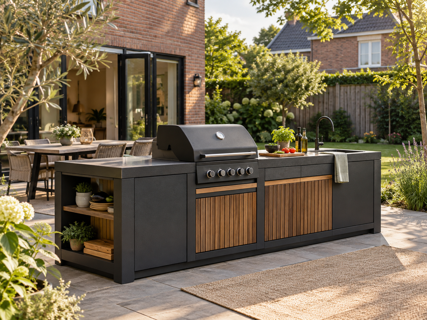 Buitenkeukens bij een woning of in de tuin