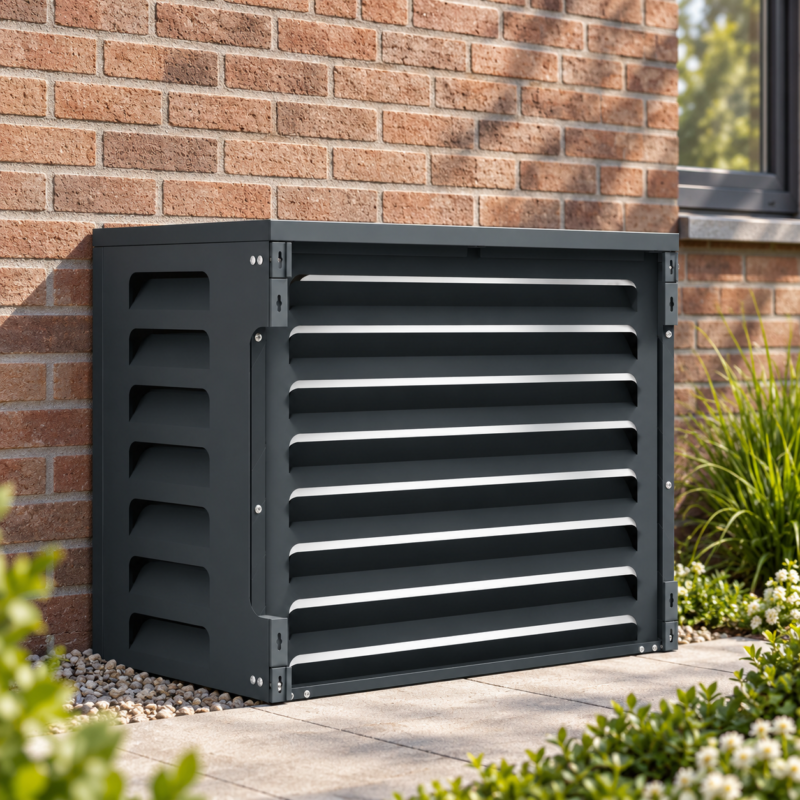 Airco omkasting voor buiten – antracietgrijs