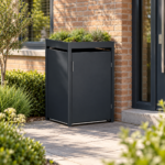 Kliko ombouw met plantenbak – antracietgrijs