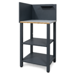 Compact buitenkeukeneiland – donkergrijs - Afbeelding 2